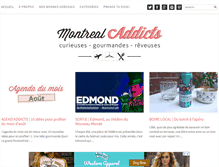 Tablet Screenshot of montreal-addicts.com